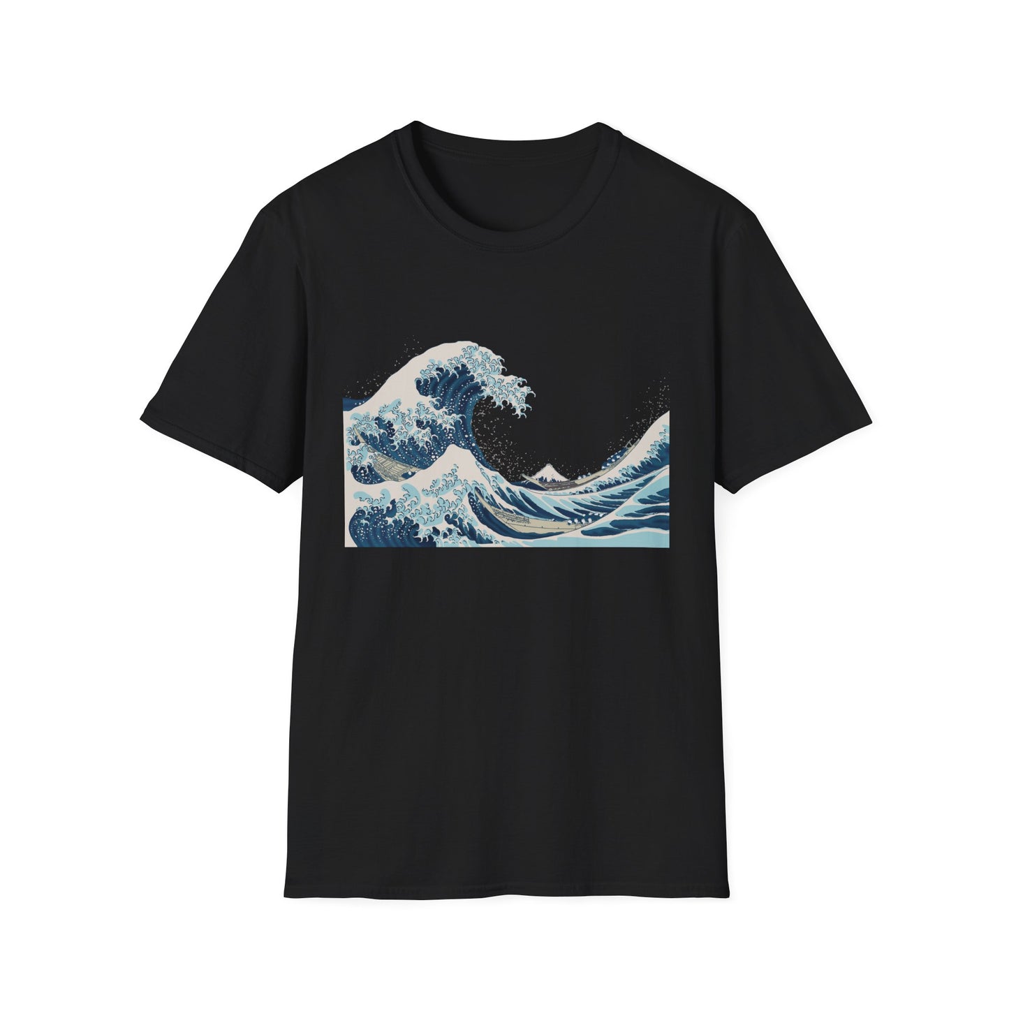 Hokusai Wave Print T‑Shirt — Great Wave Inspired Graphic Tee