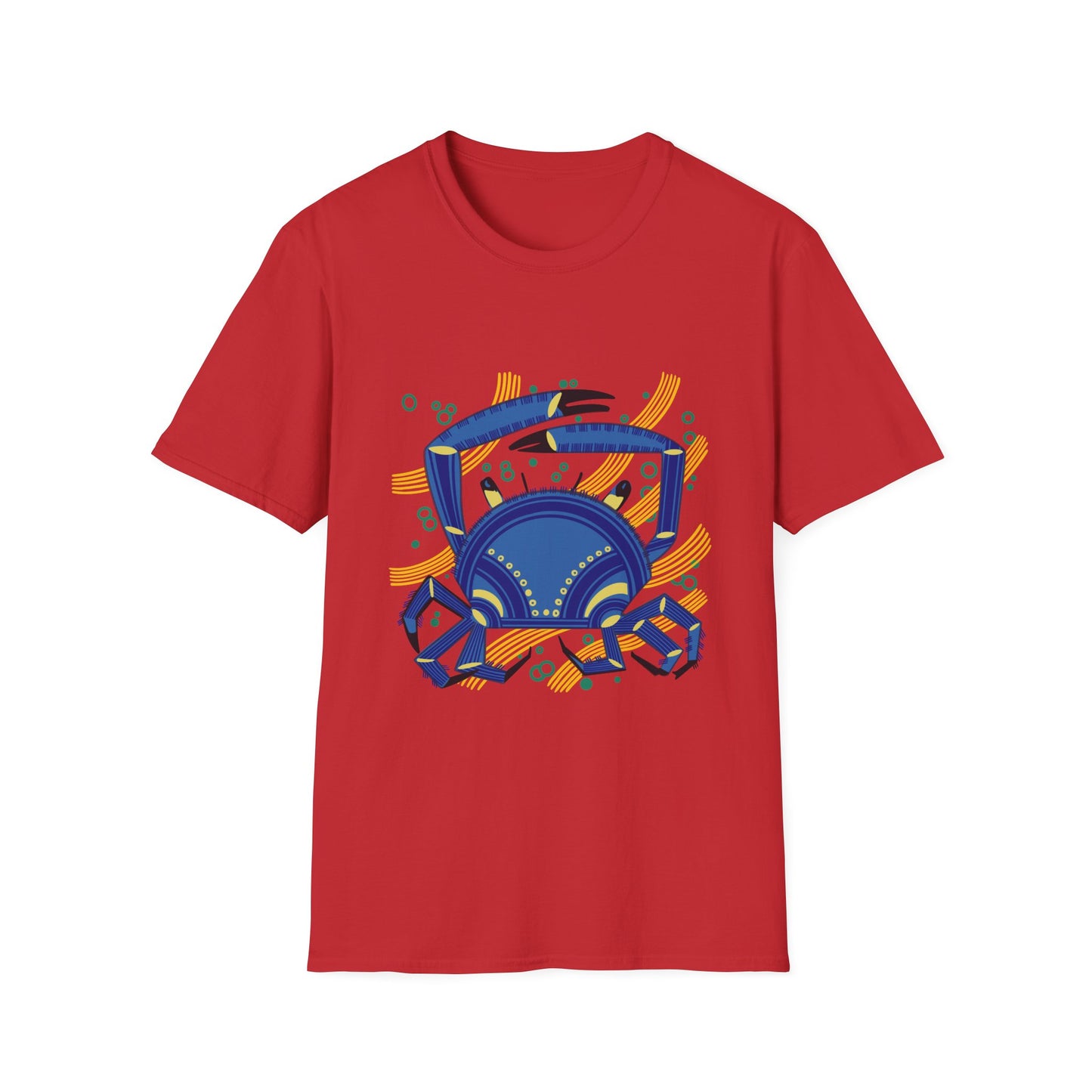 "Le Crabe" illustration by Mathurin Méheut TShirt — Coastal Sea Graphic Tees