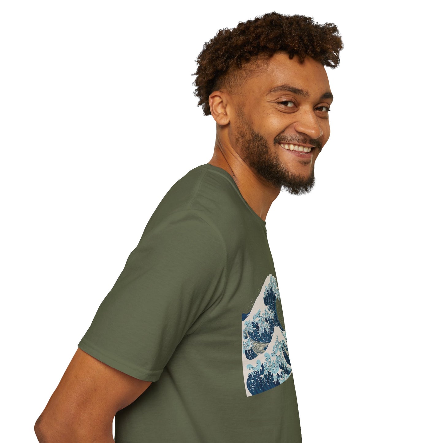 Hokusai Wave Print T‑Shirt — Great Wave Inspired Graphic Tee
