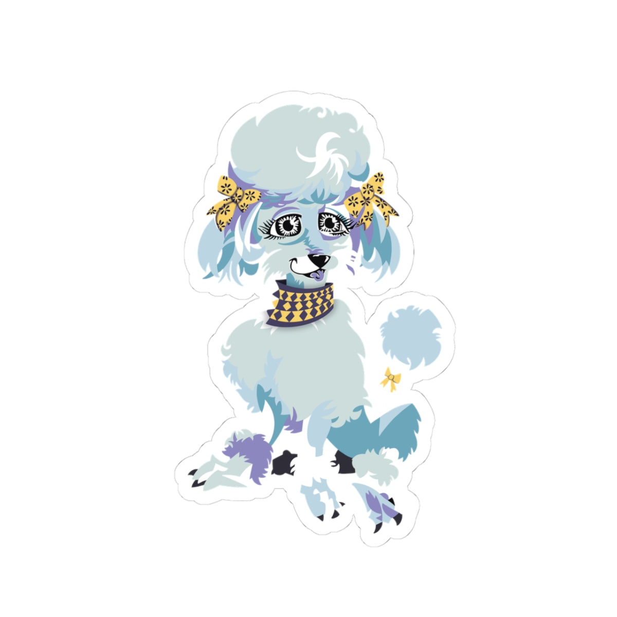 Cute Poodle Sticker