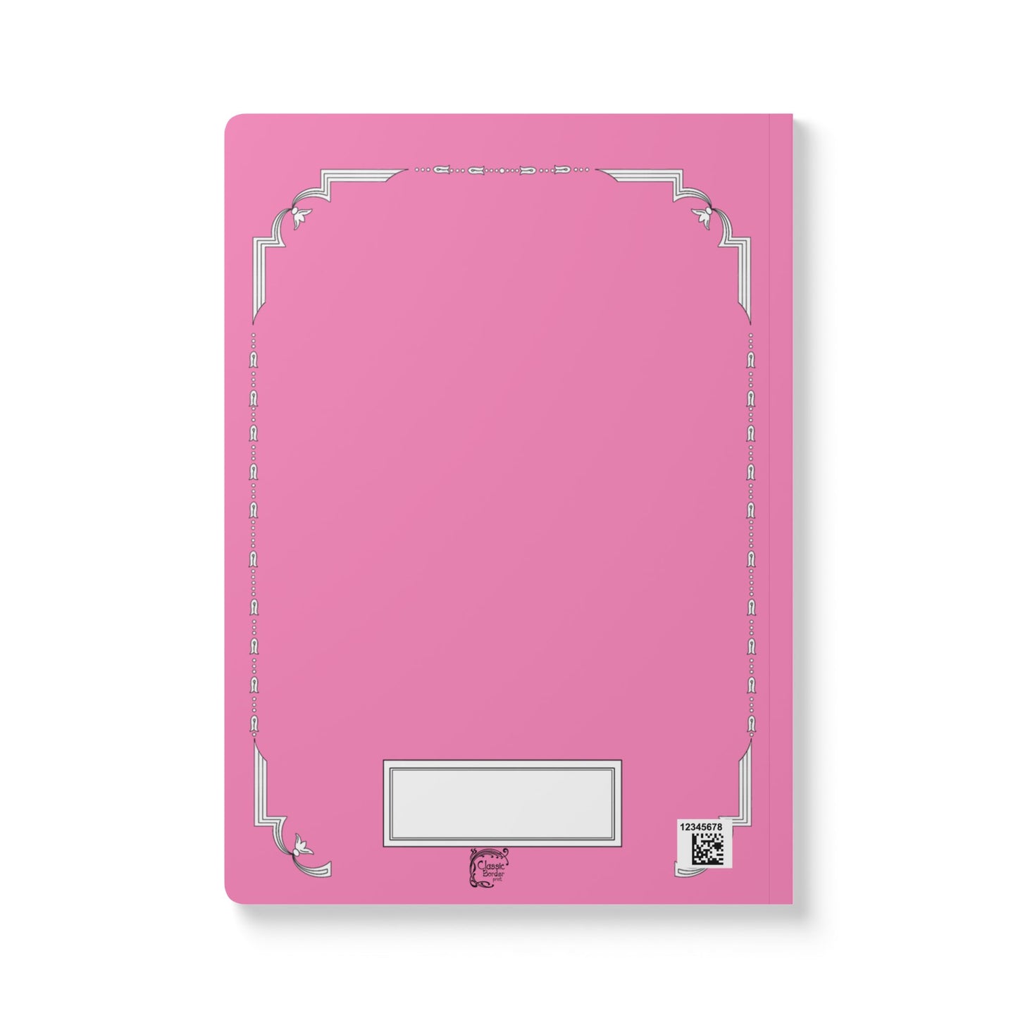 Elegant Pink Softcover Journal