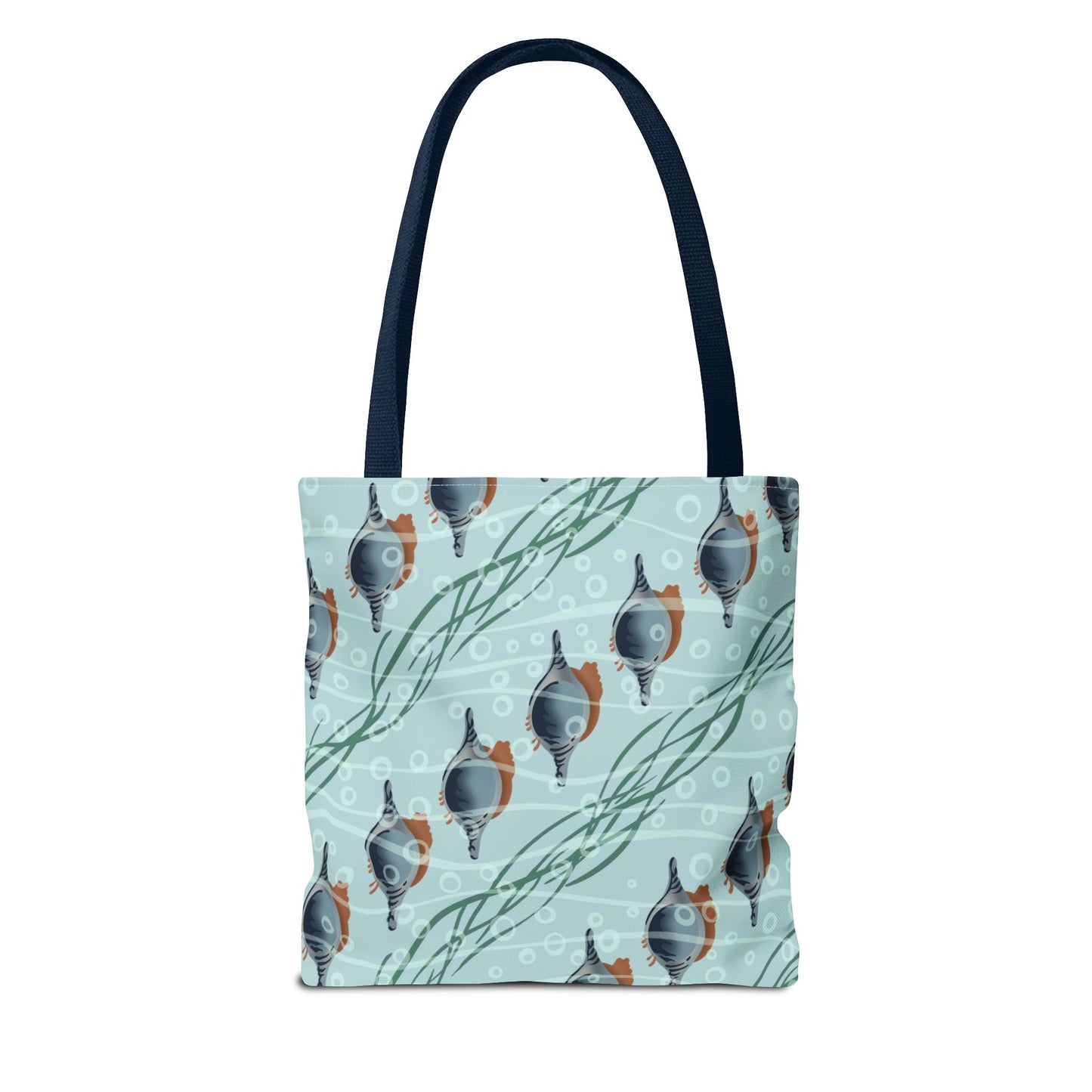 Ocean-Inspired Sea shell pattern Tote Bag