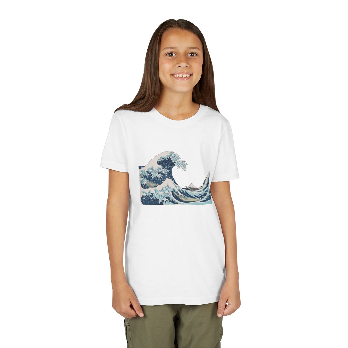Japanese The Great Wave Youth Tee — Hokusai The Great Wave Graphic Shirt