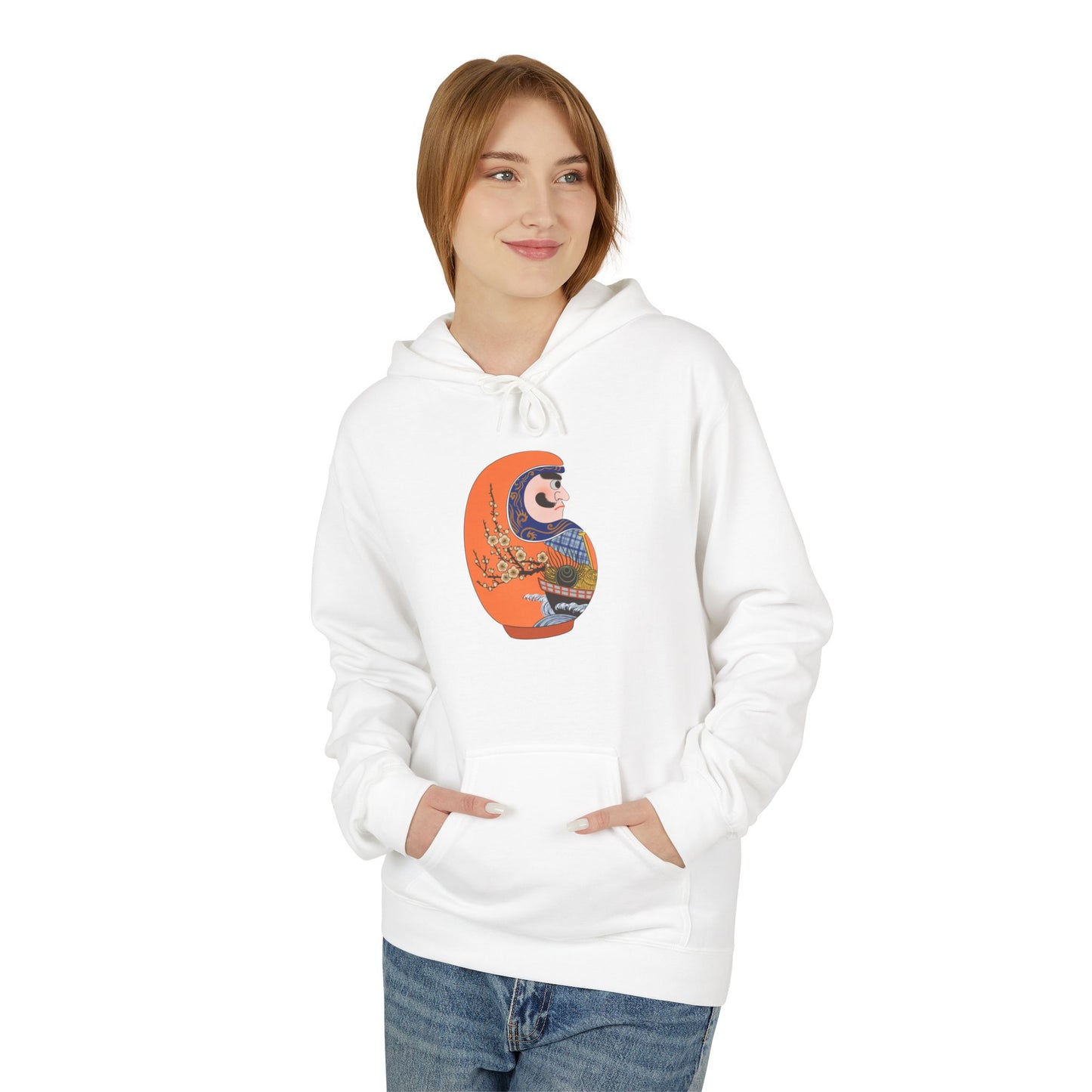 Daruma doll Hoodie - Treasure Ship (Takarabune)