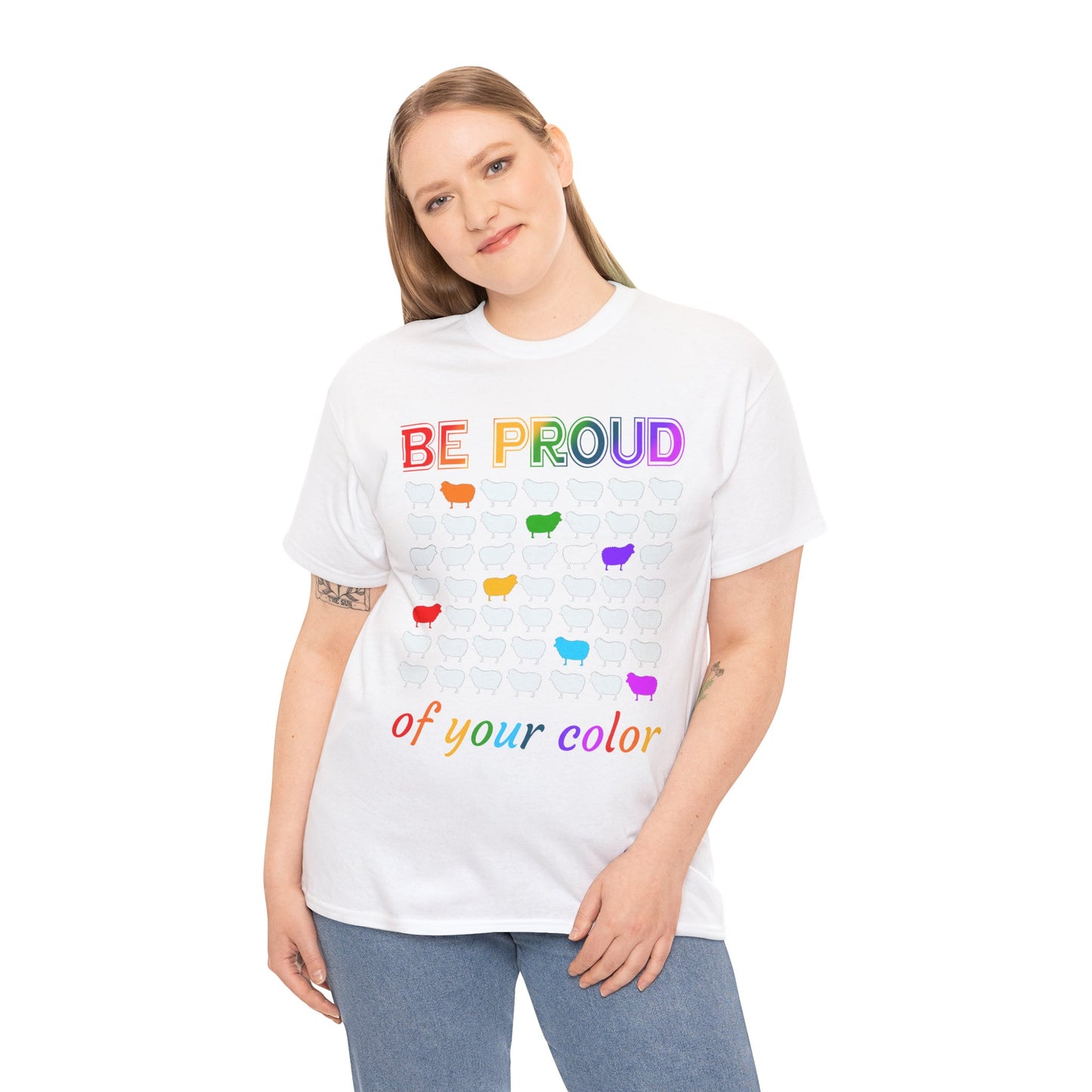 LGBTQ+ Pride Shirt, Inclusive Apparel, Rainbow T-Shirt Summer Casual Wear