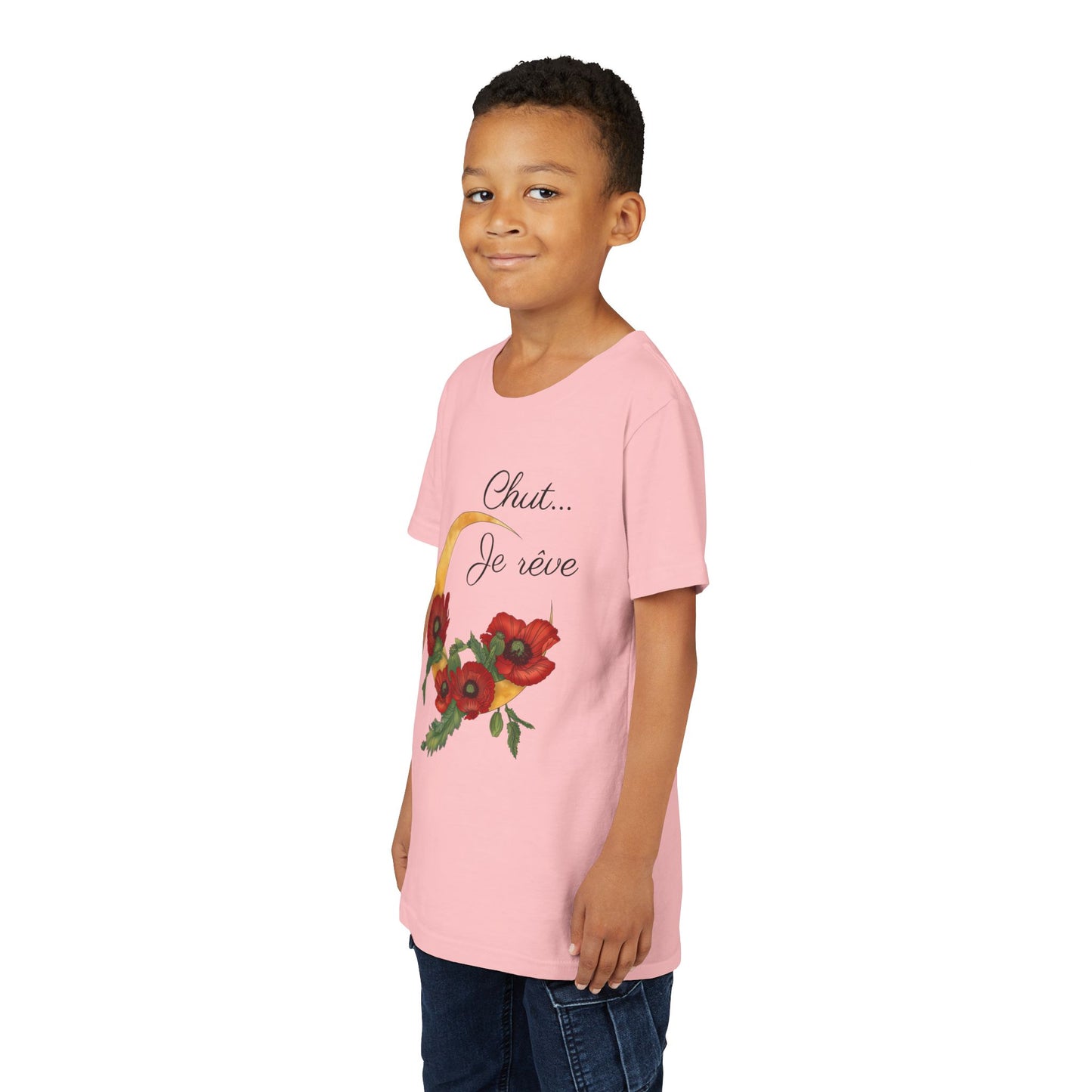 "Chut... Je rêve" French Script Kids Shirt
