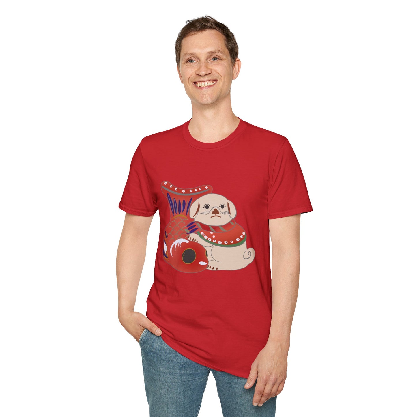 Tai Guruma Tshirt —  traditional Japanese symbol of loyalty and protection