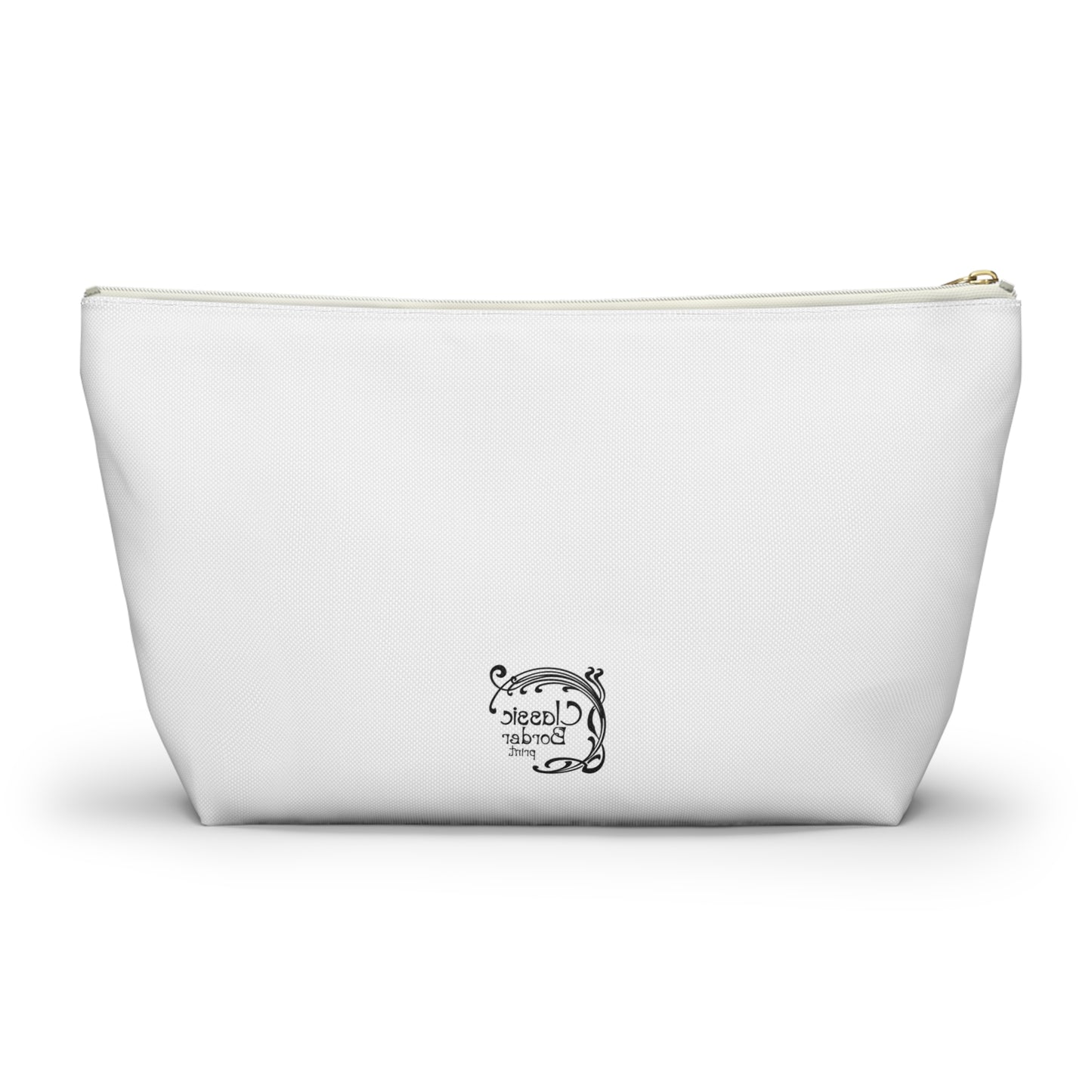 Chic Accessory Pouch - Stylish T-bottom Cosmetic Bag, Makeup Organizer, Gift for Women, Travel Essential, Coquette Design