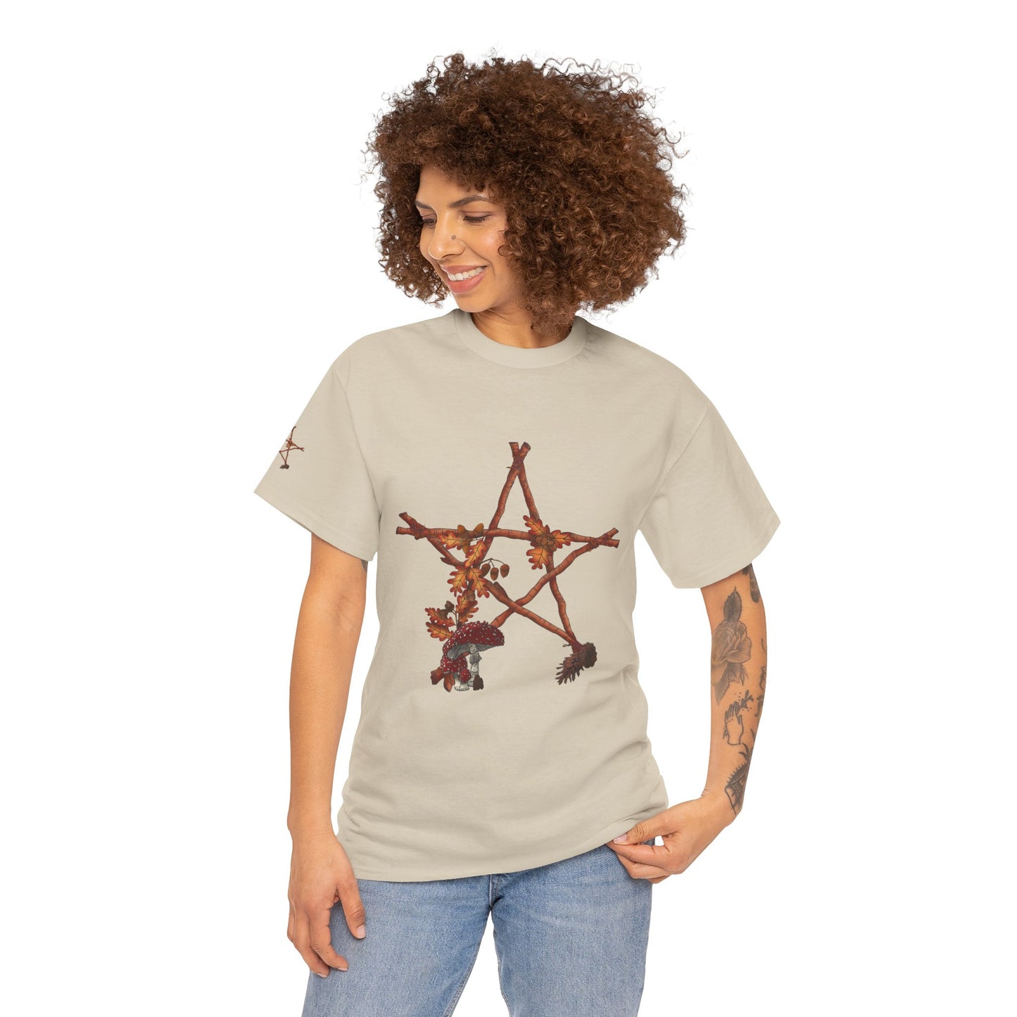 Mabon Star Graphic Tee | Unisex Cotton Shirt