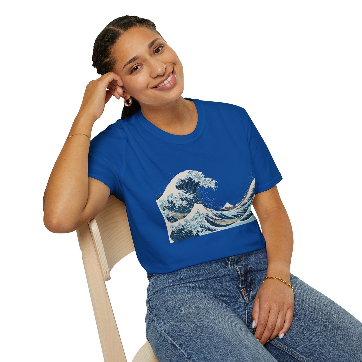 Hokusai Wave Print T‑Shirt — Great Wave Inspired Graphic Tee