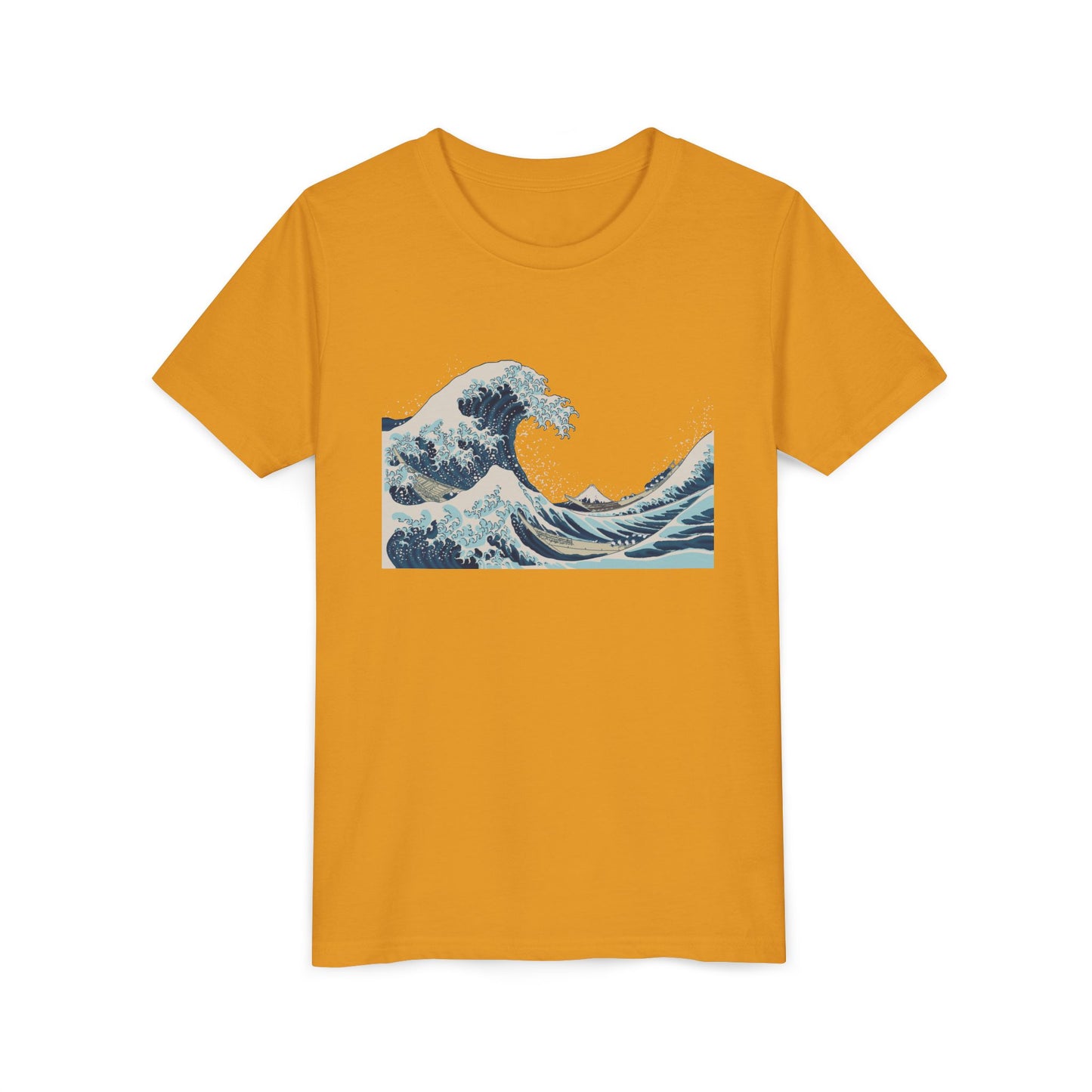 Japanese The Great Wave Youth Tee — Hokusai The Great Wave Graphic Shirt