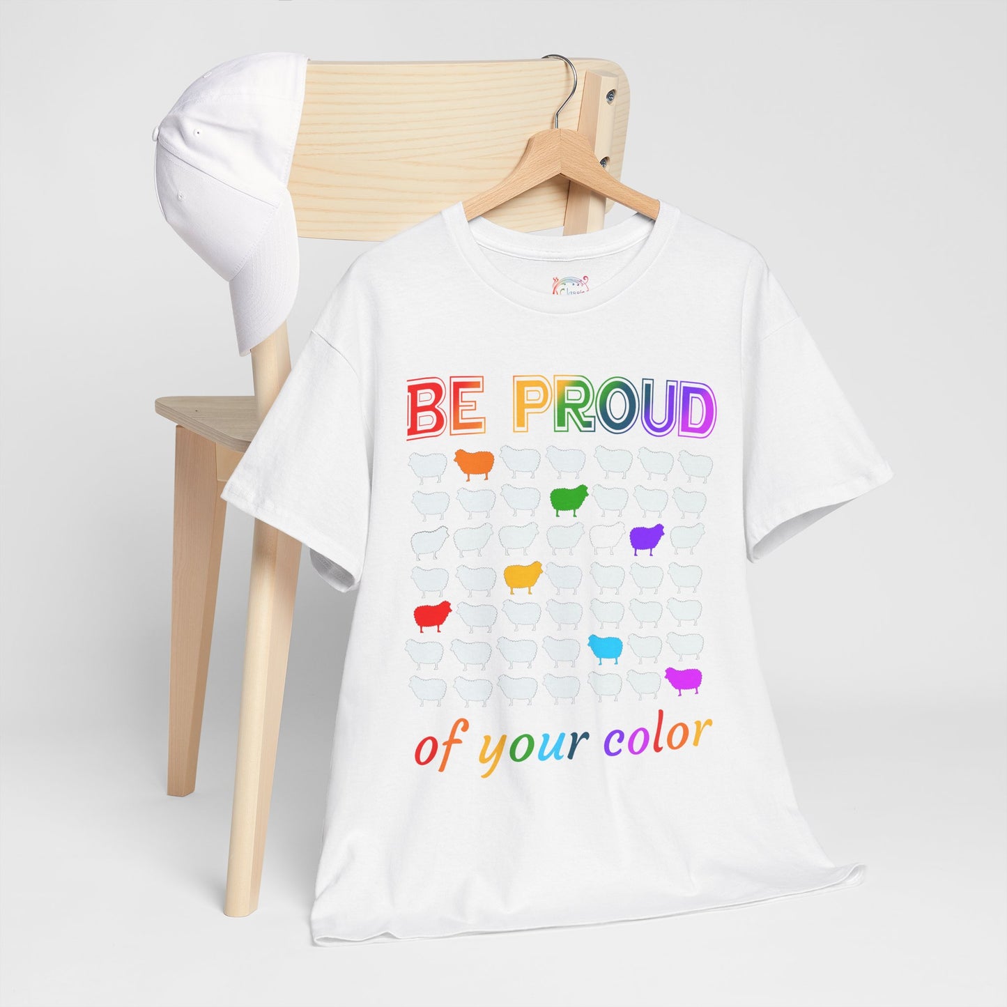 LGBTQ+ Pride Shirt, Inclusive Apparel, Rainbow T-Shirt Summer Casual Wear