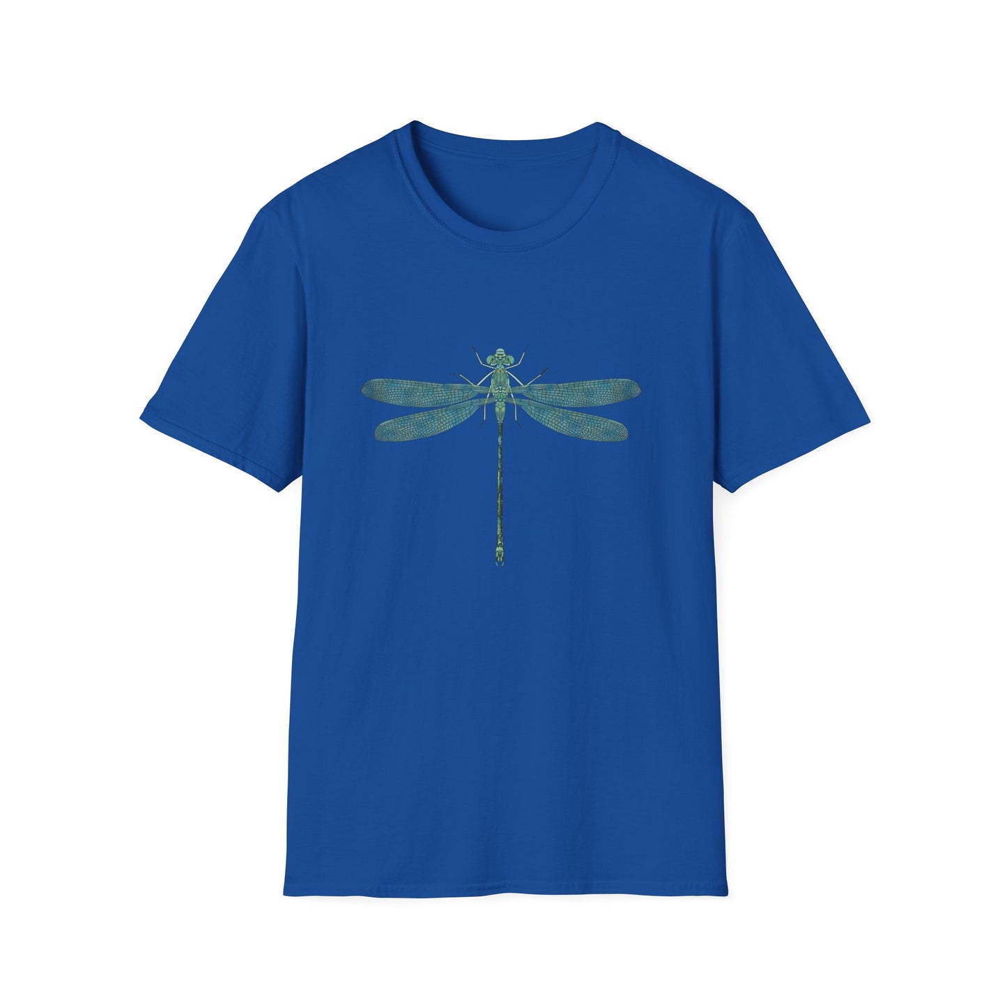 Green Dragonfly Graphic T-Shirt — Minimal Nature Tee