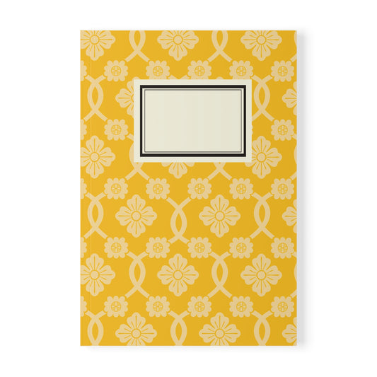 Elegant Floral Softcover Notebook