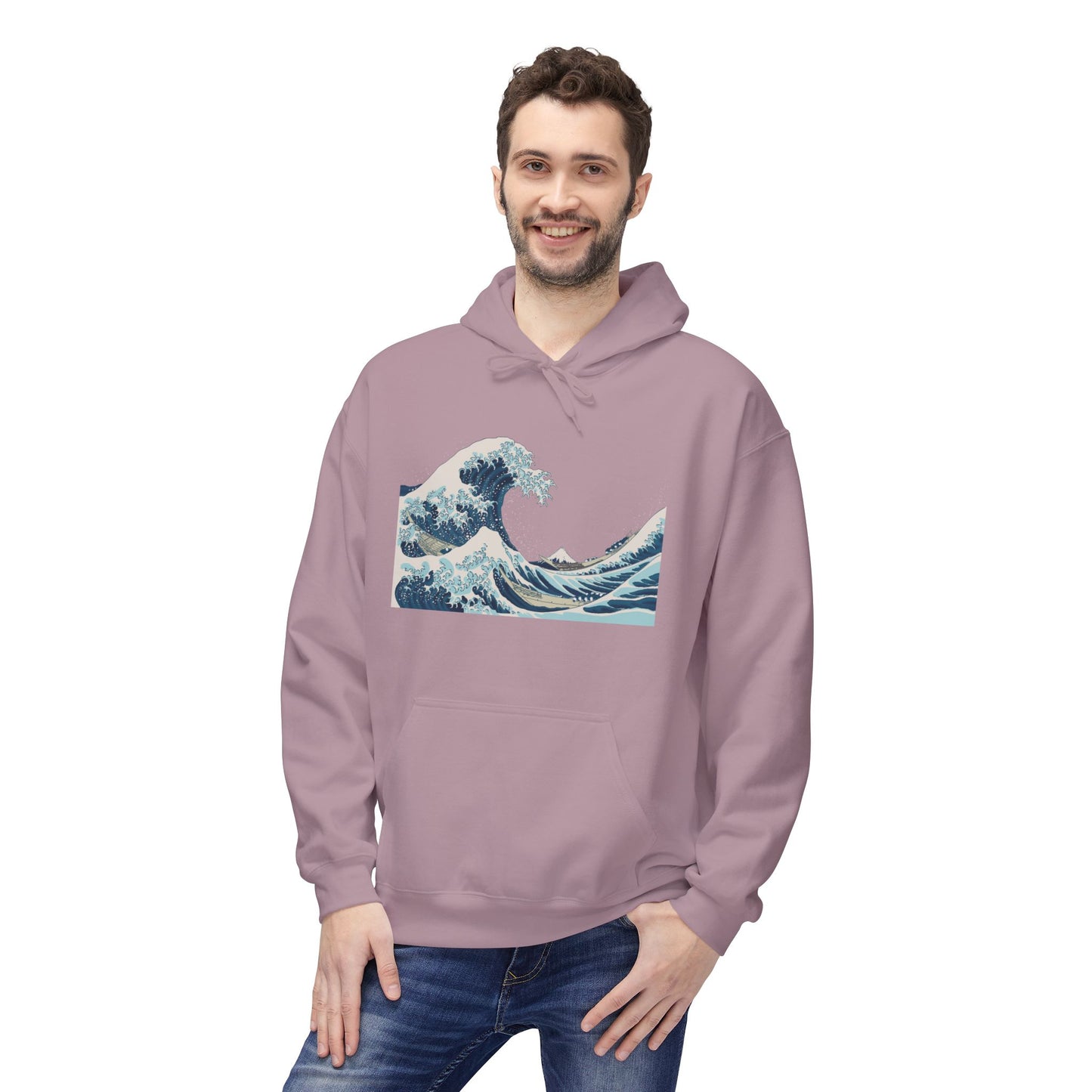 Hokusai Wave Hoodie — Vintage Great Wave Hoodie