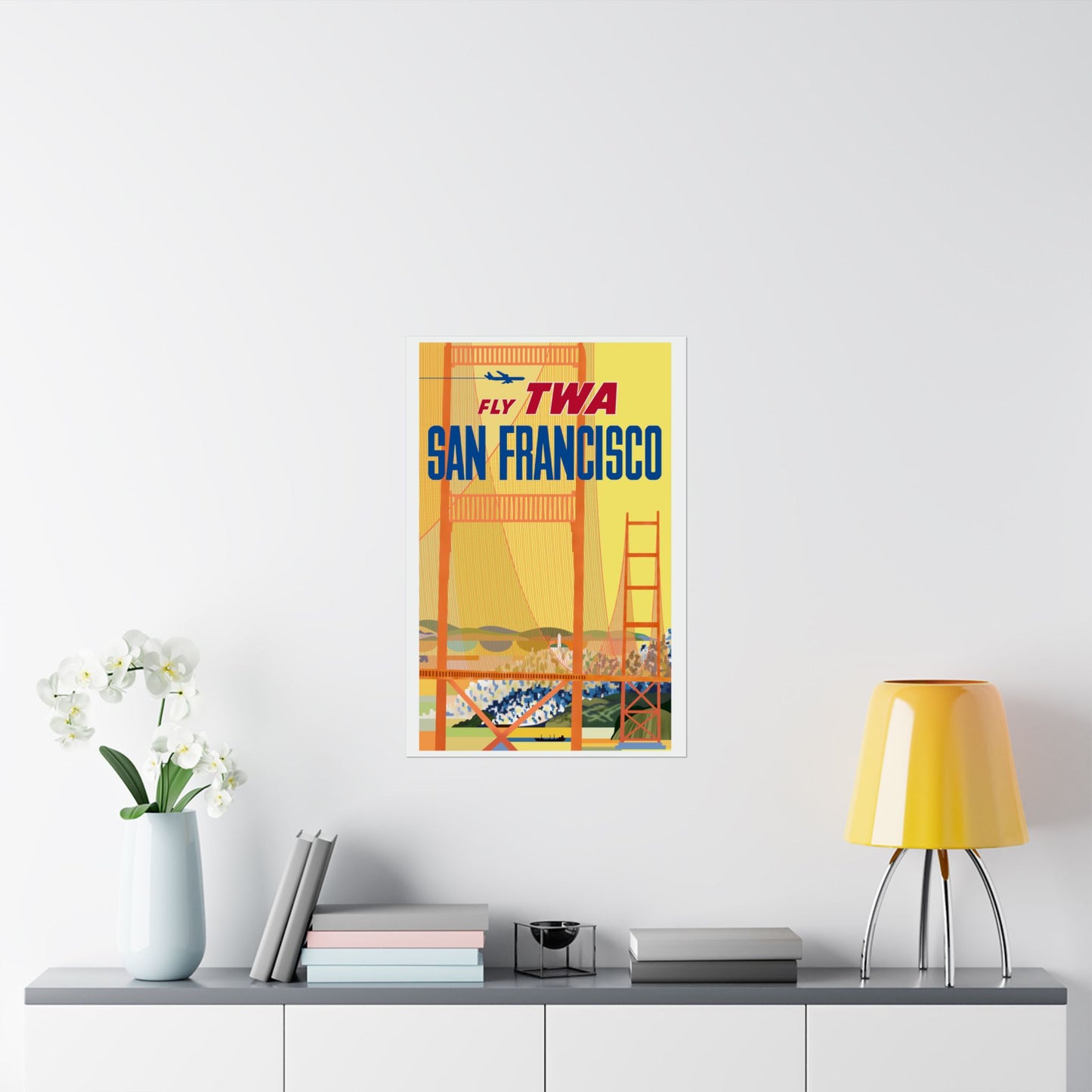 Vintage San Francisco Travel Poster