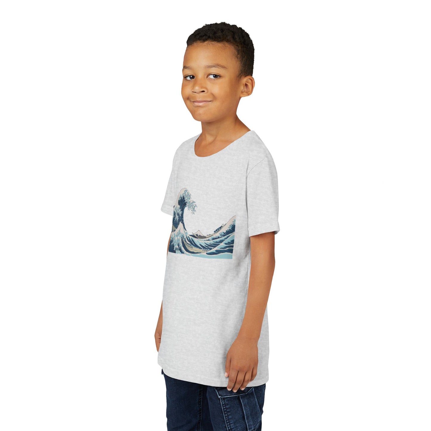 Japanese The Great Wave Youth Tee — Hokusai The Great Wave Graphic Shirt