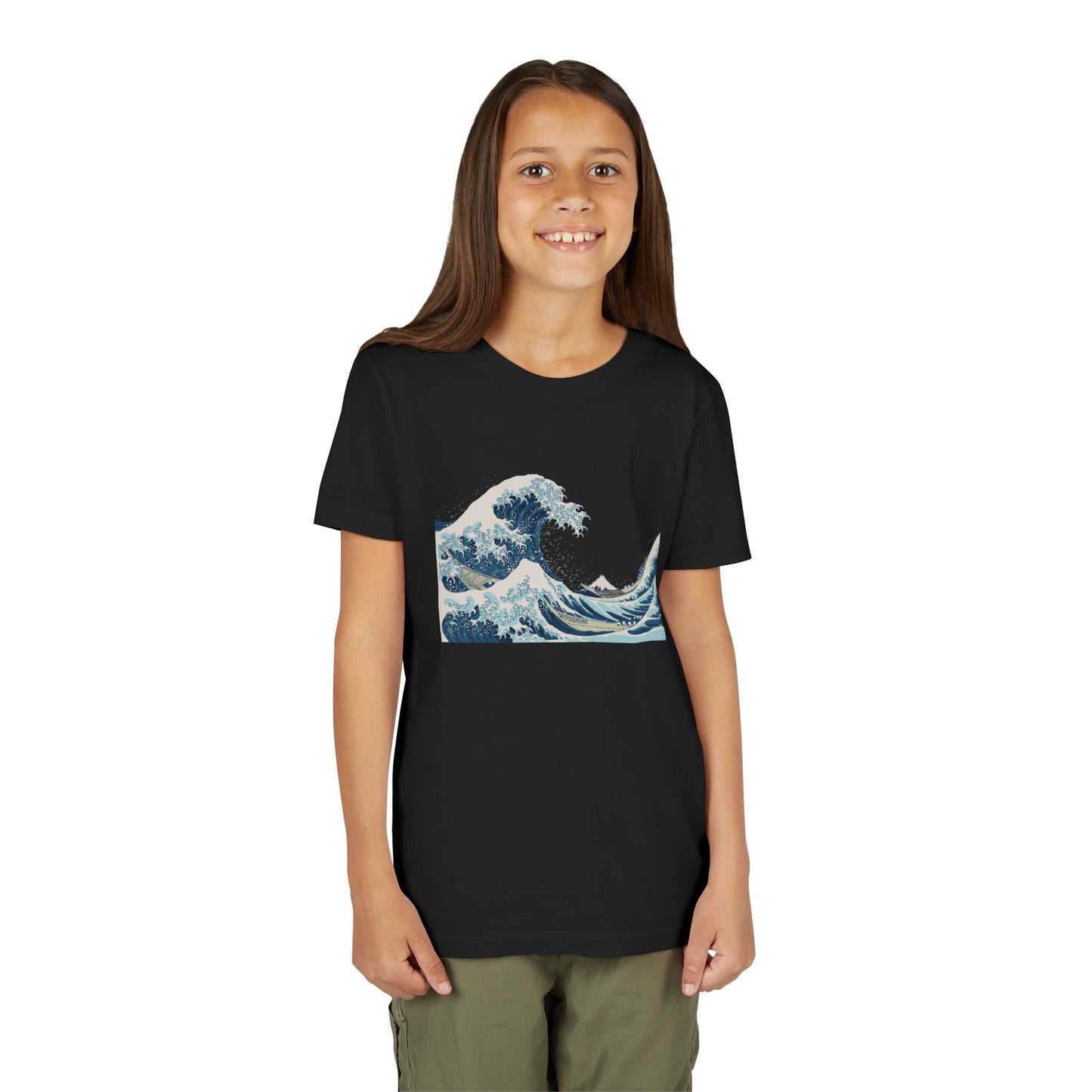 Japanese The Great Wave Youth Tee — Hokusai The Great Wave Graphic Shirt