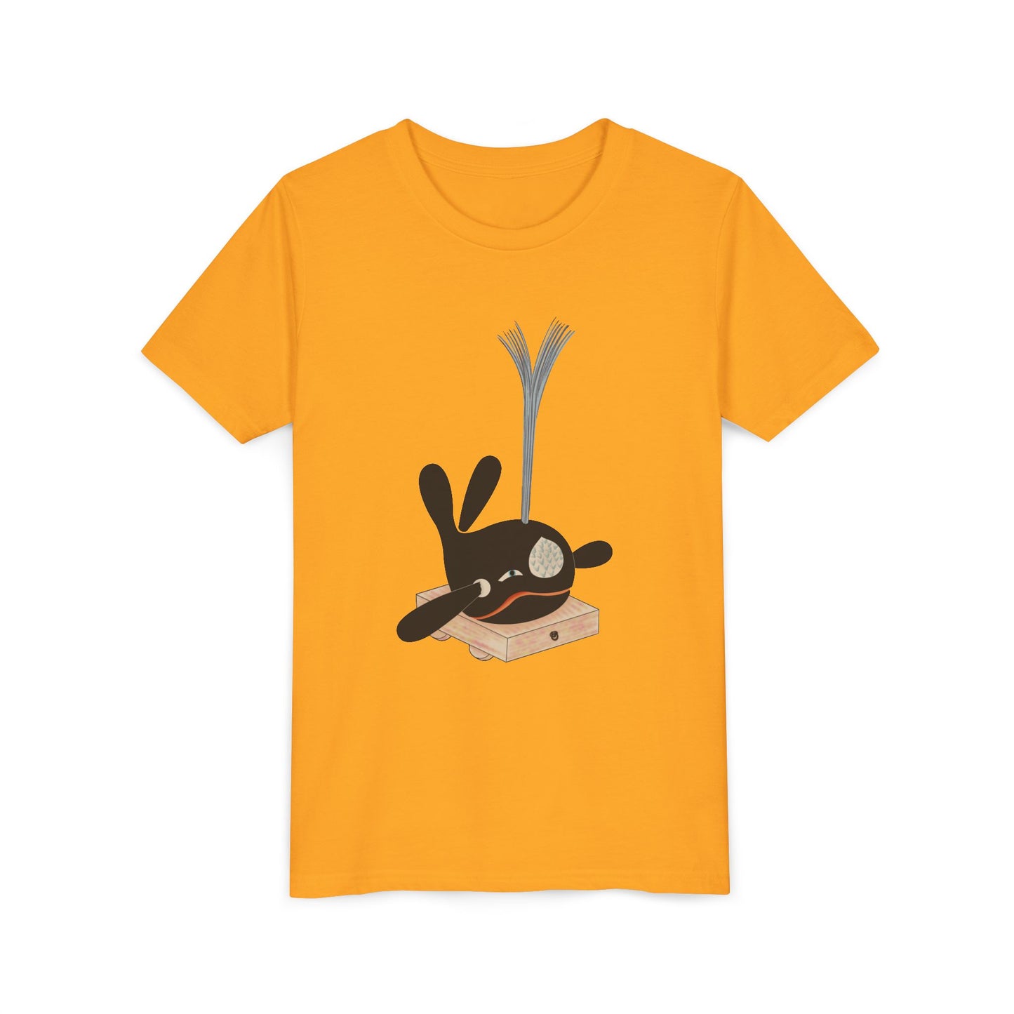 Vintage Japanese Toy Whale Youth T-Shirt — "Kujira no Shoufuki" Whale on Crate Youth Tee