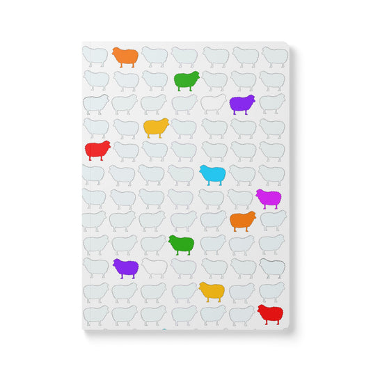 Pride Sheep Softcover Journal