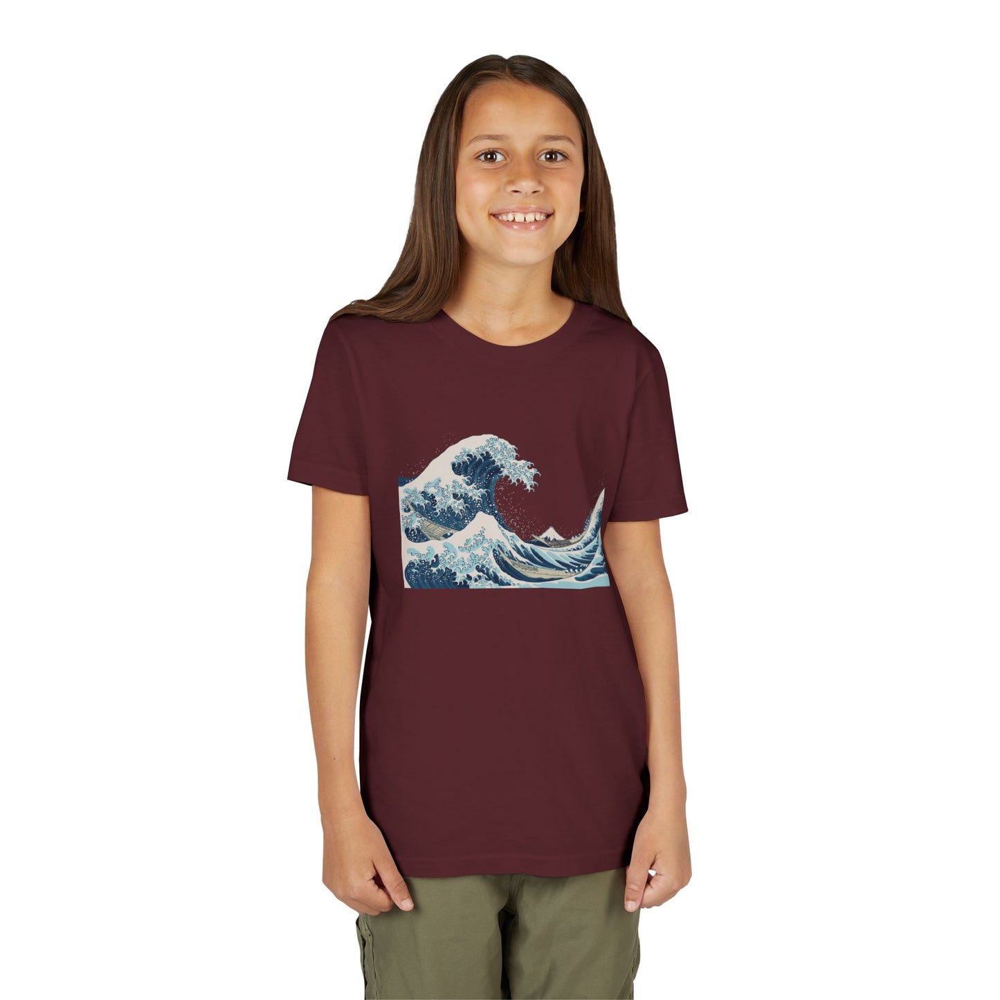 Japanese The Great Wave Youth Tee — Hokusai The Great Wave Graphic Shirt
