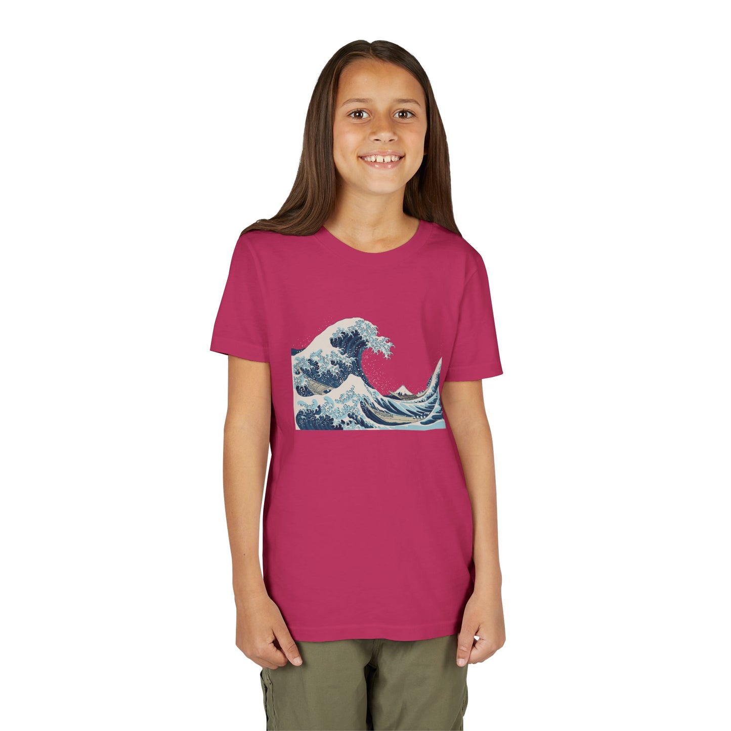 Japanese The Great Wave Youth Tee — Hokusai The Great Wave Graphic Shirt