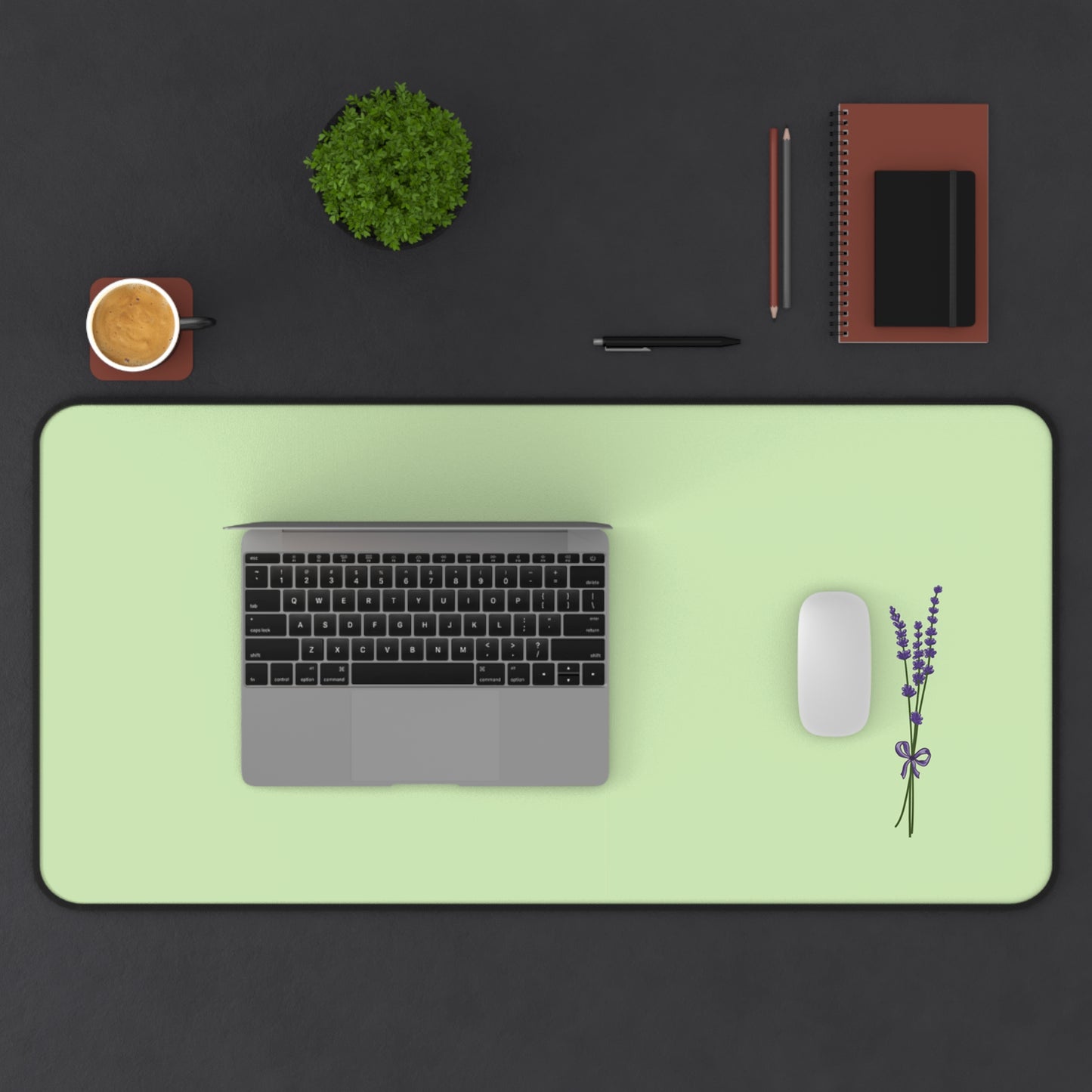 Lavender Office Desk Mat