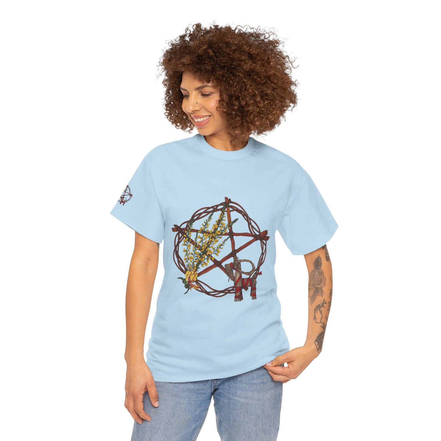 Occult-Inspired Unisex Heavy Cotton Tee, Boho T-Shirt, Graphic Tee, Witchy Apparel, Festival Clothing, Everyday Casual Wear, Unique [...]