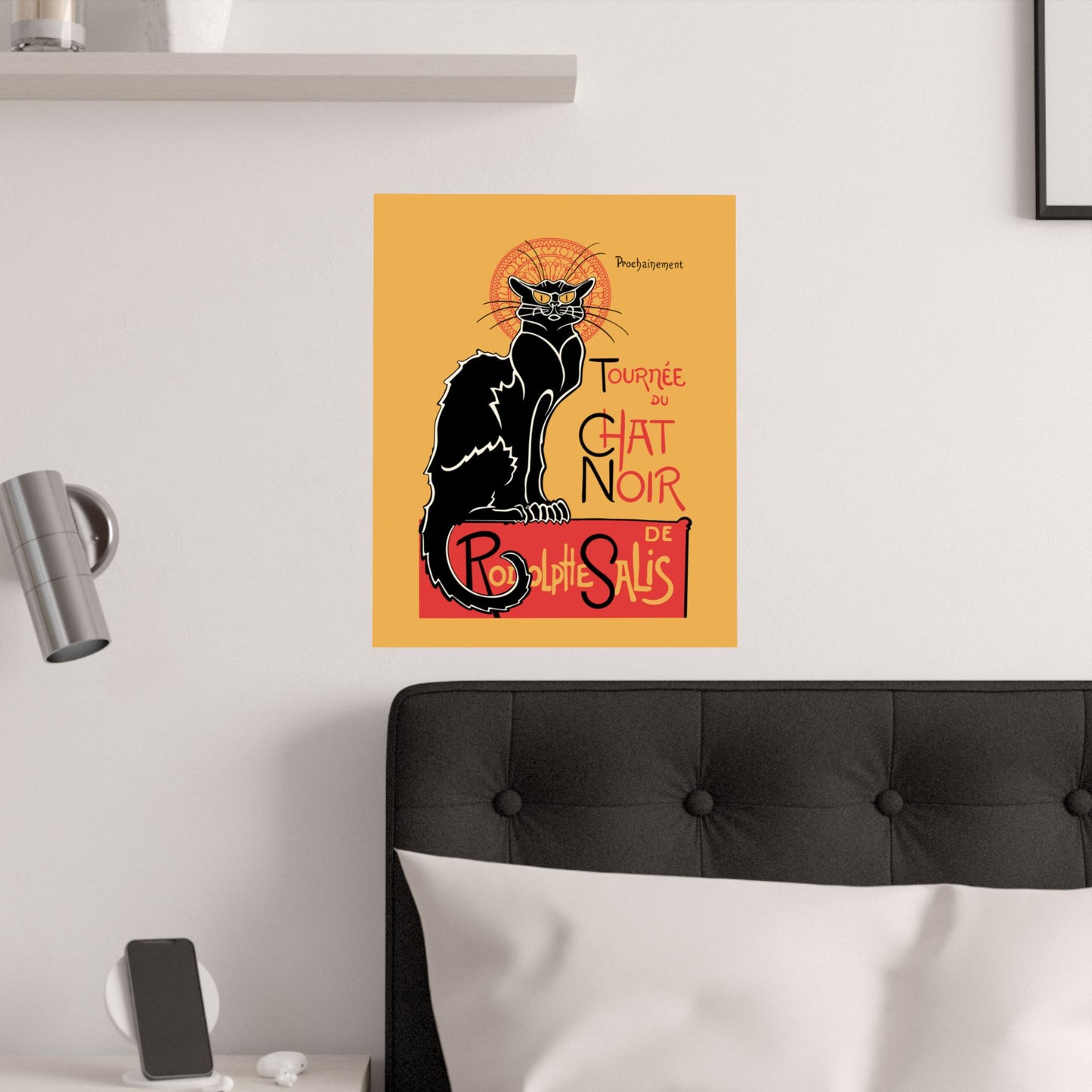 Vintage Tournée du Chat Noir Wall Art Poster