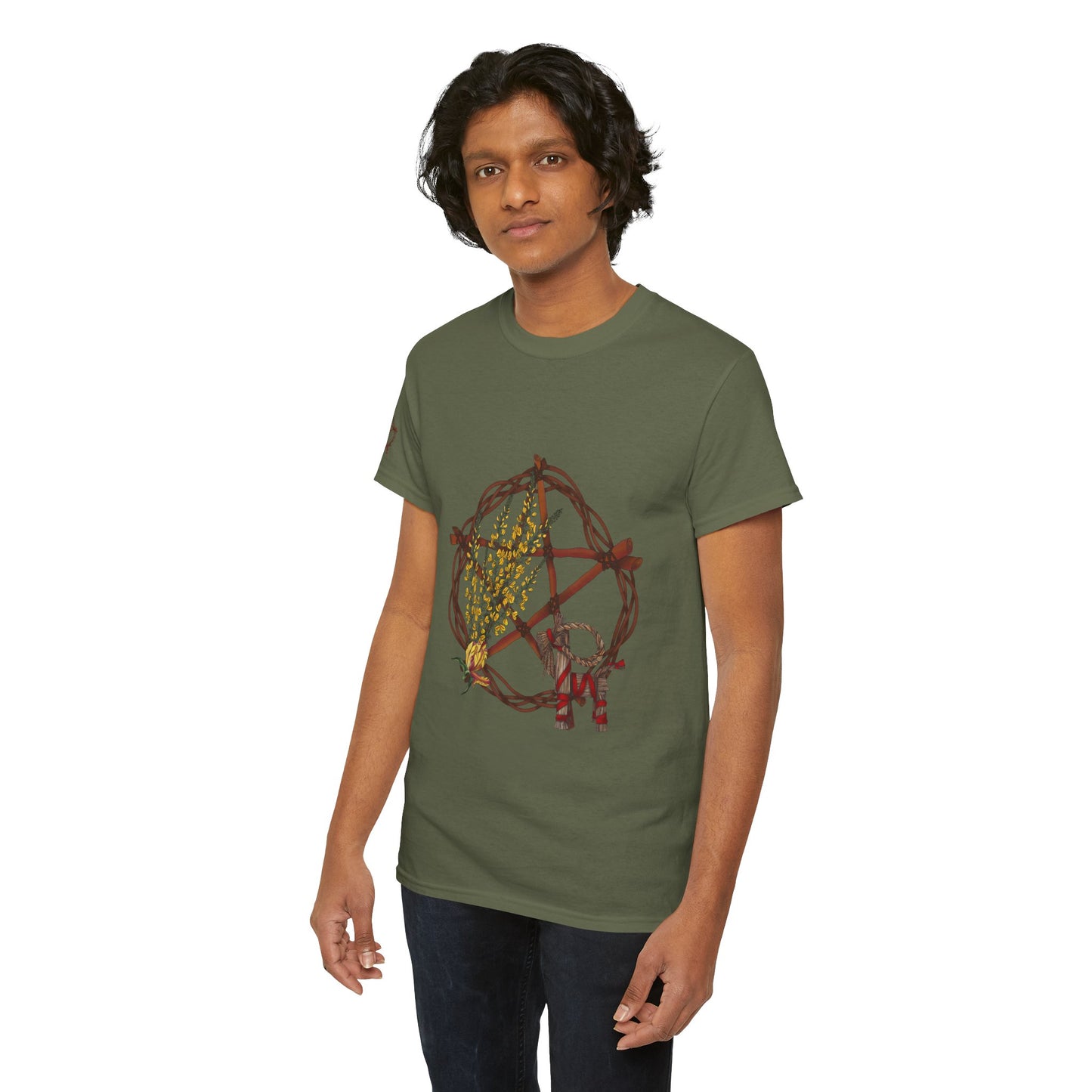 Occult-Inspired Unisex Heavy Cotton Tee, Boho T-Shirt, Graphic Tee, Witchy Apparel, Festival Clothing, Everyday Casual Wear, Unique [...]