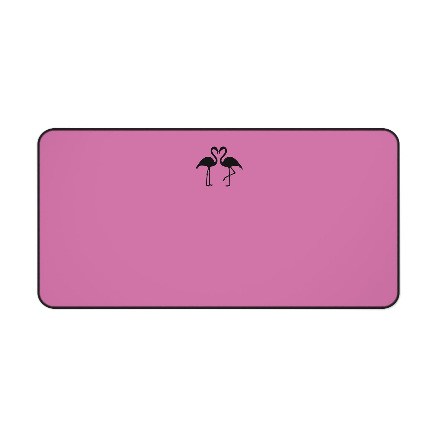Romantic Flamingo Desk Mat