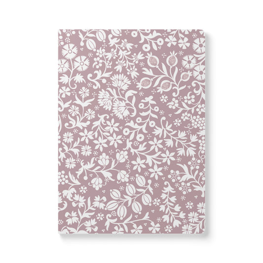 Floral Pattern Softcover Journal
