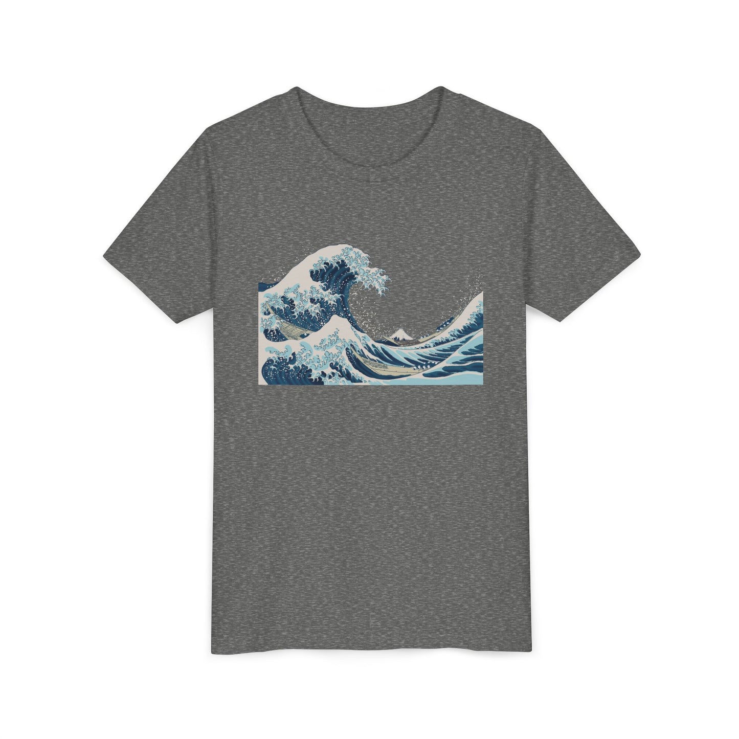 Japanese The Great Wave Youth Tee — Hokusai The Great Wave Graphic Shirt
