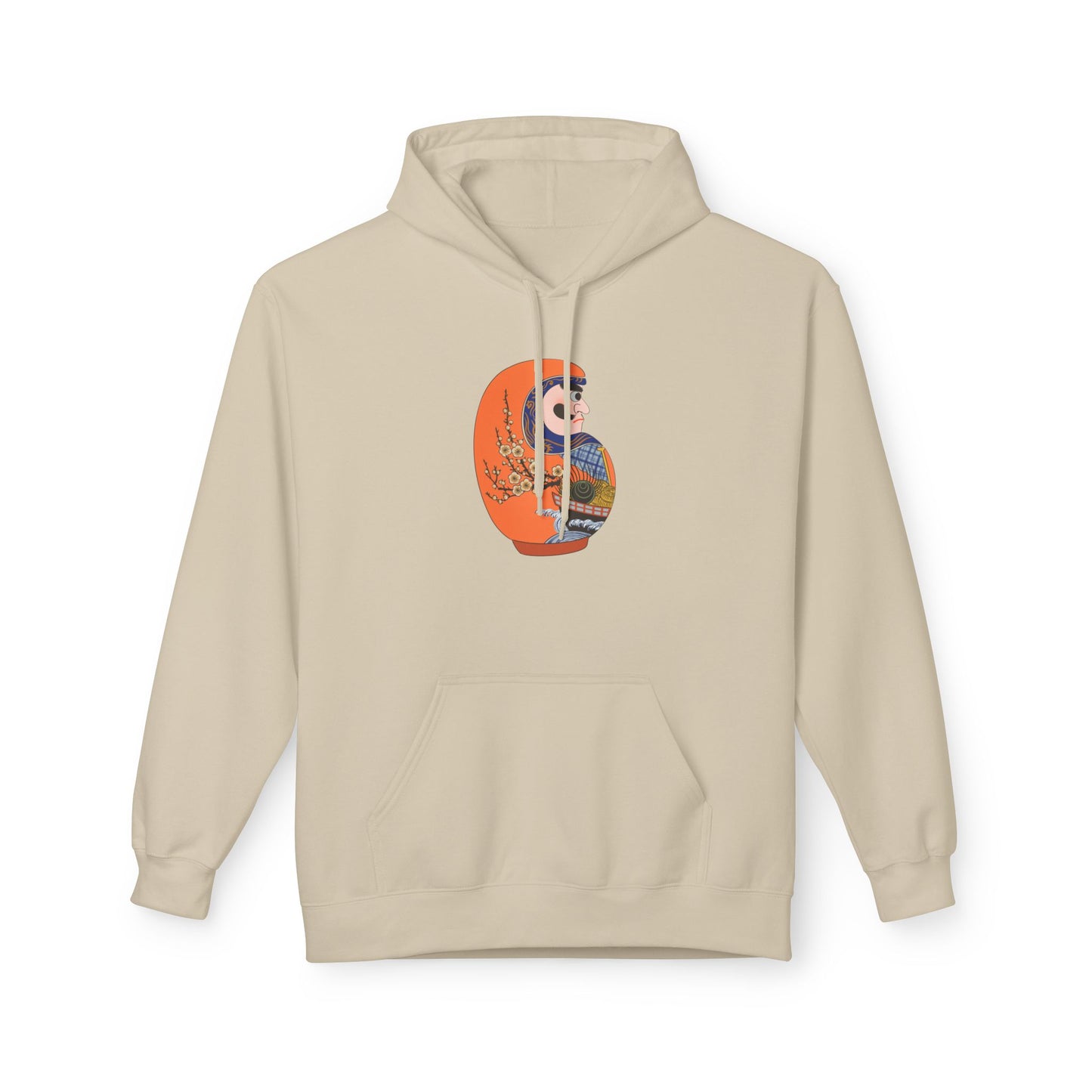 Daruma doll Hoodie - Treasure Ship (Takarabune)