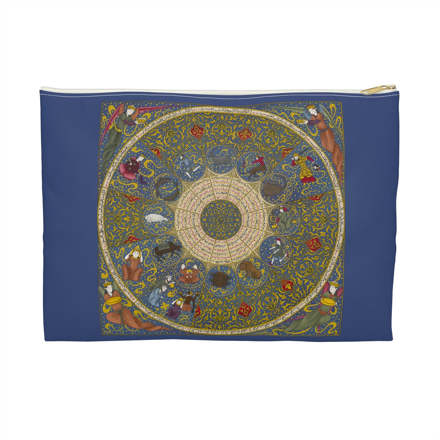 Astrological Accessory Pouch - Zodiac Gift, Astrology Bag, Travel Makeup Clutch, Celestial Storage, Horoscope Organizer