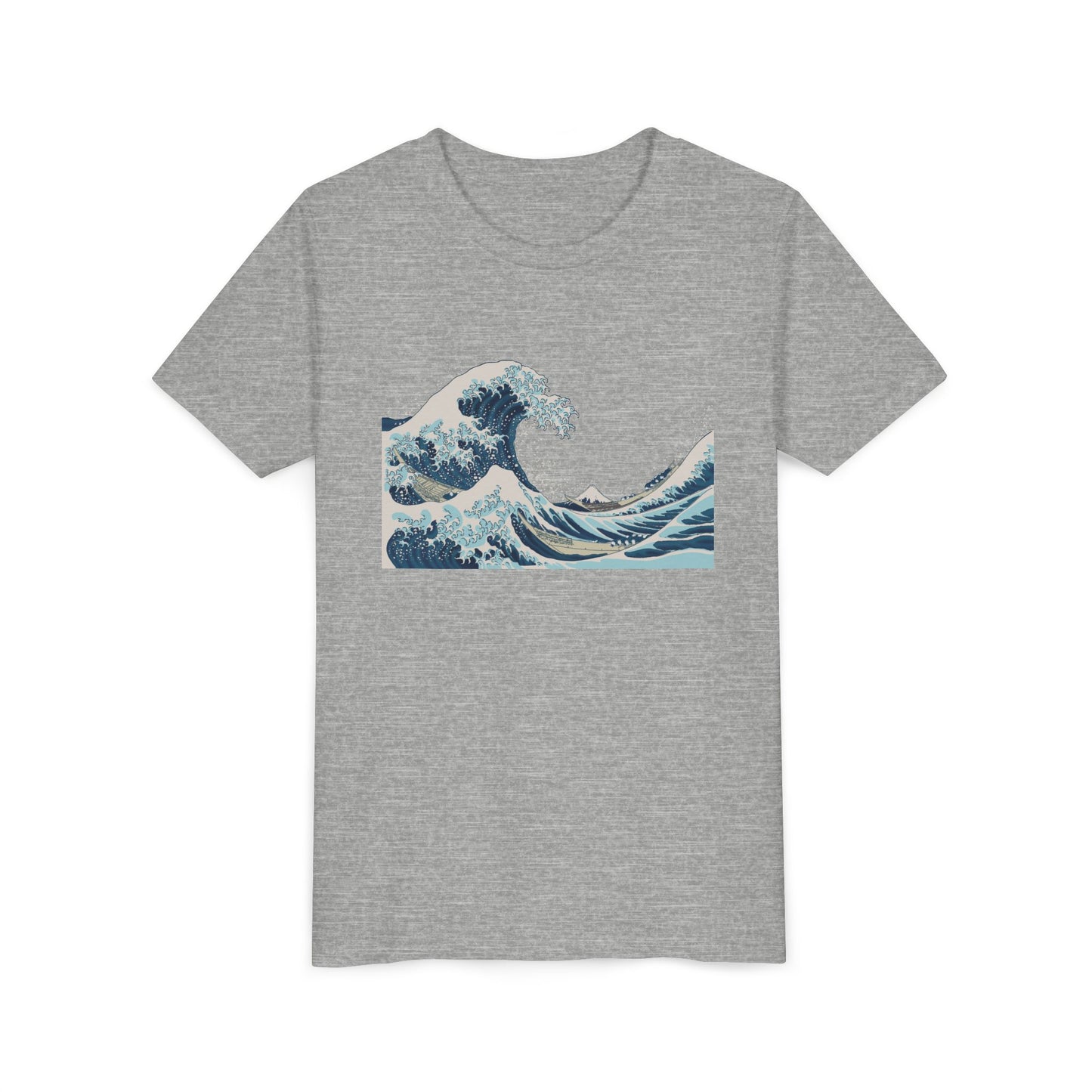 Japanese The Great Wave Youth Tee — Hokusai The Great Wave Graphic Shirt