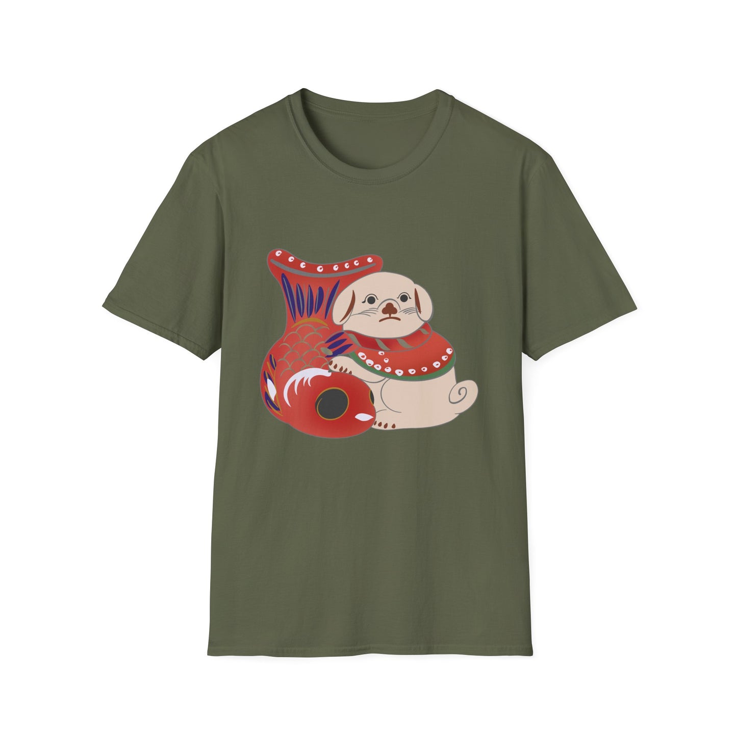 Tai Guruma Tshirt —  traditional Japanese symbol of loyalty and protection