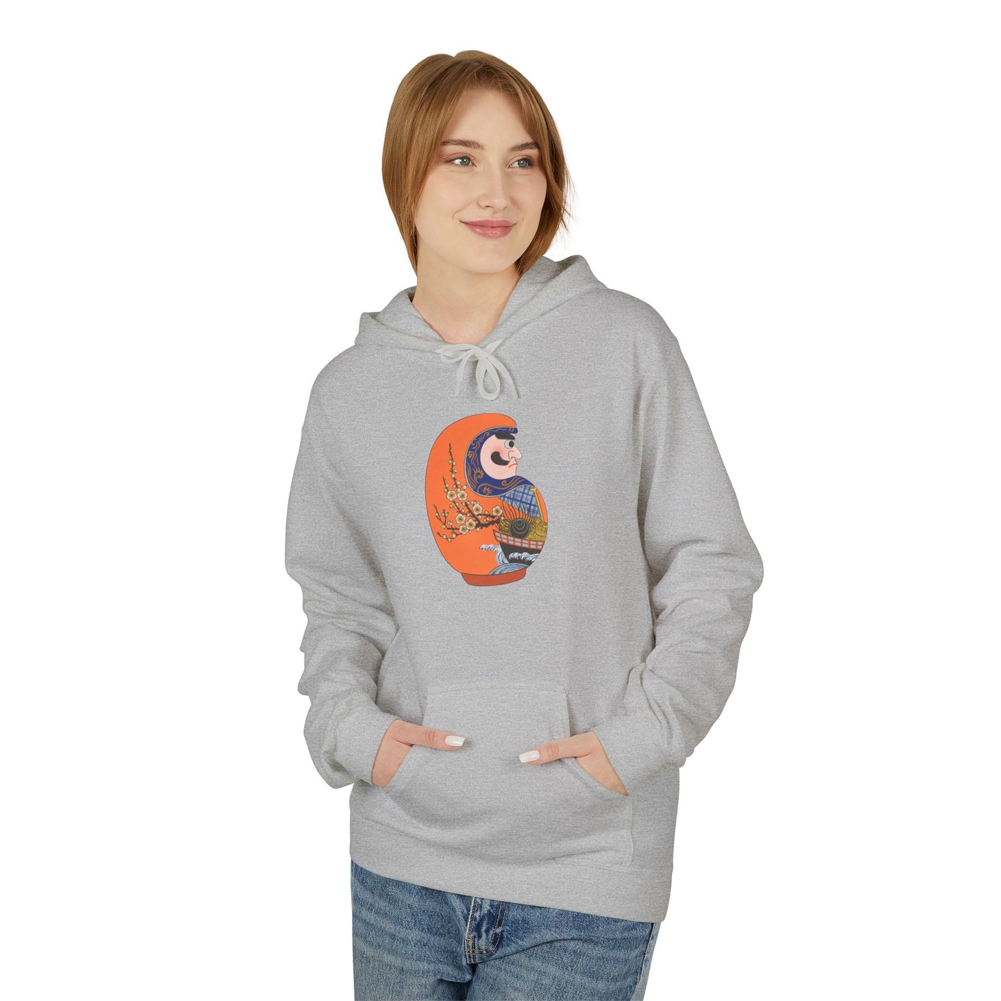 Daruma doll Hoodie - Treasure Ship (Takarabune)